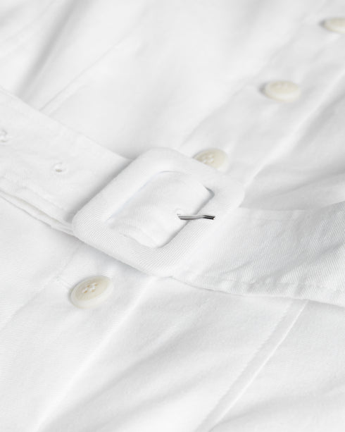 <P>Button Through Racer Back Midi Dress</P>